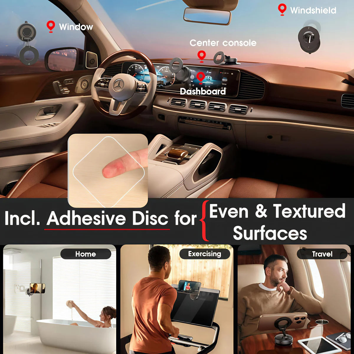 Next-Gen Magnetic phone holder Car Mount