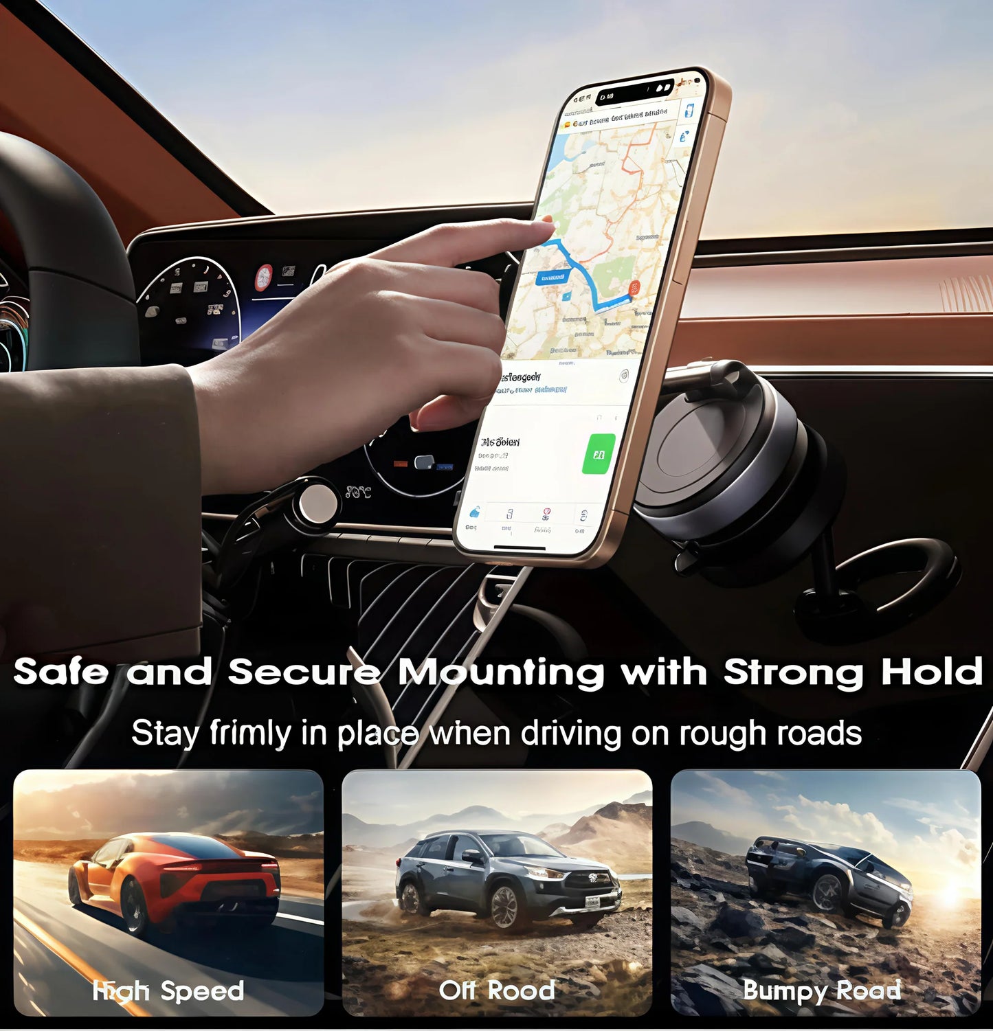Next-Gen Magnetic phone holder Car Mount