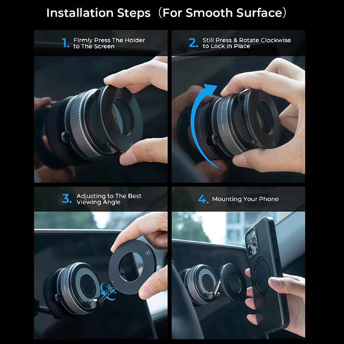 Next-Gen Magnetic phone holder Car Mount